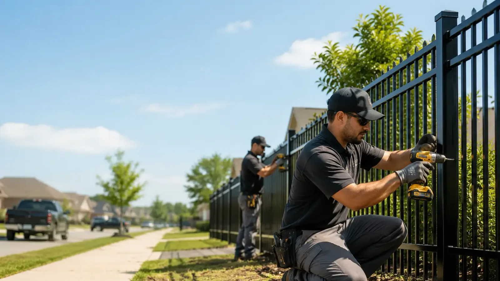 Metal Fence Installation in Hickory Valley, TN
